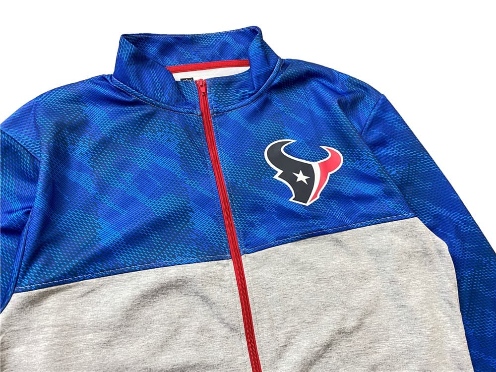 Куртка с воротником-стойкой B20THER NFL Texans Blue Jacket
