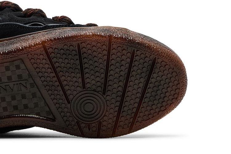 Кроссовки Lanvin Wmns Curb Sneaker 'Black Chocolate Brown'