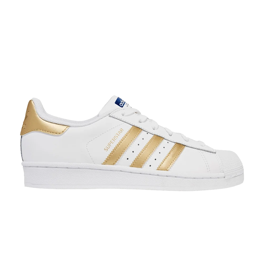 Krossovki-Adidas-Superstar-White-Gold