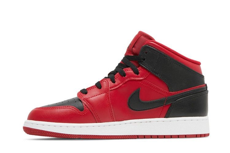 Кроссовки Air Jordan 1 Mid GS 'Reverse Bred'