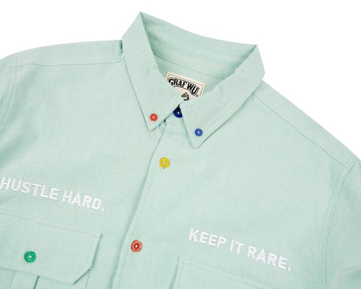GRAF HustleHard Rare Light Green Shirt