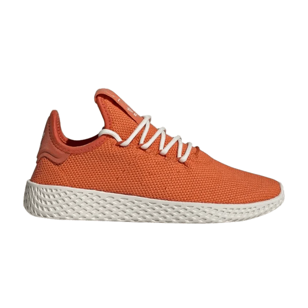 Krossovki-Pharrell-x-adidas-Tennis-Hu-Kids-Orange