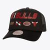 Mitchell-Ness-Black-Chicago-Bulls-Speedway-Trucker-Snapback-Hat-100x100