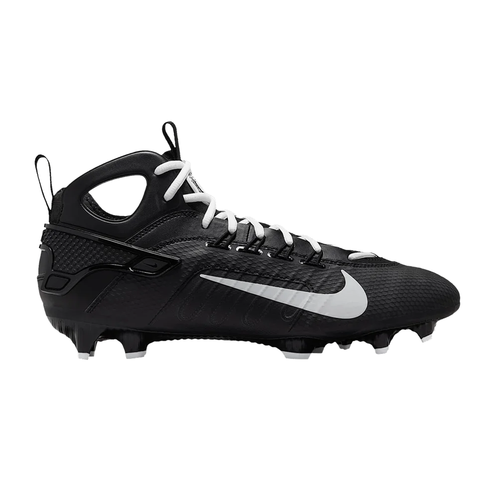 Кроссовки Nike Huarache 9 Elite Mid LAX 'Black White'