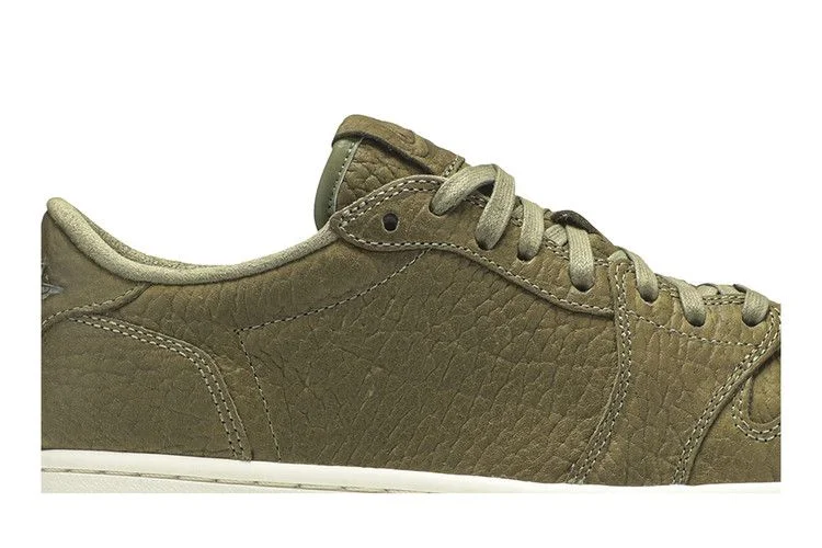 Кроссовки Air Jordan 1 Retro Low Swooshless 'Trooper'