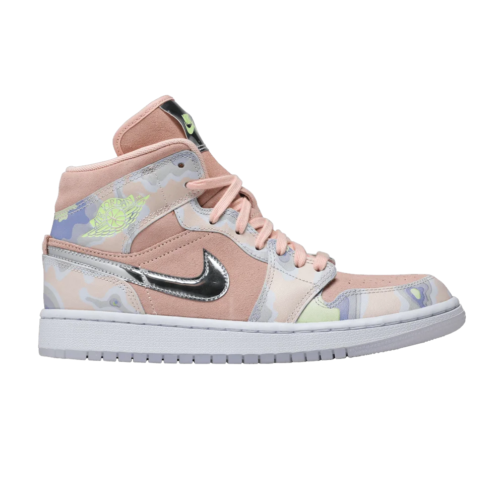 Кроссовки Wmns Air Jordan 1 Mid SE 'P(HER)SPECTIVE'