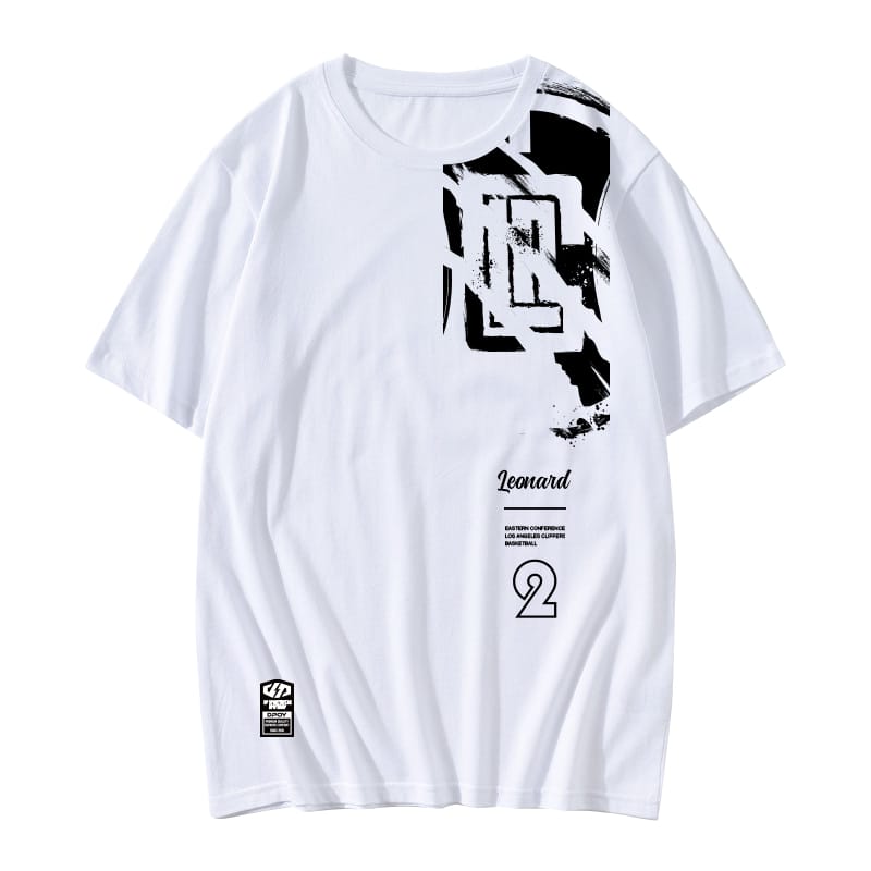 Футболка DPOY BW Clippers Leonard Fast dry T-shirt
