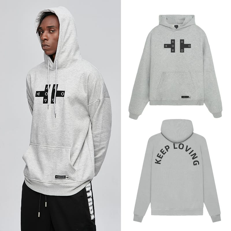 Худи Ehot Loving Grey Hoodie