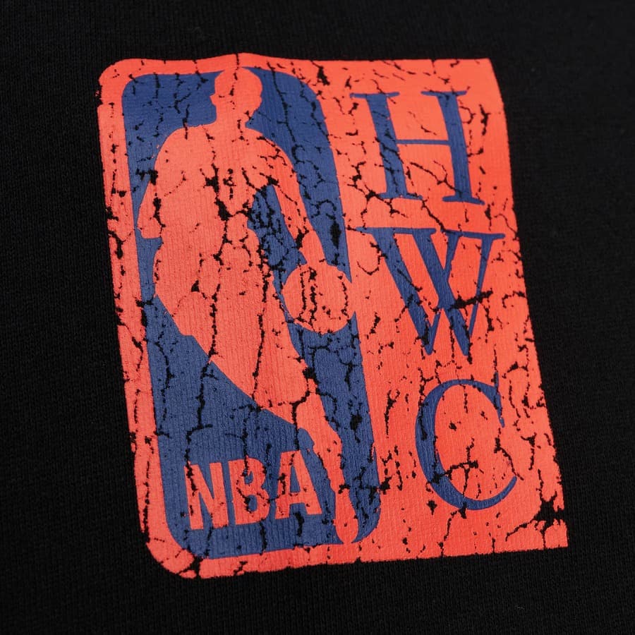 Худи Mitchell & Ness Black New York Knicks Team OG Fleece Pullover Hoodie