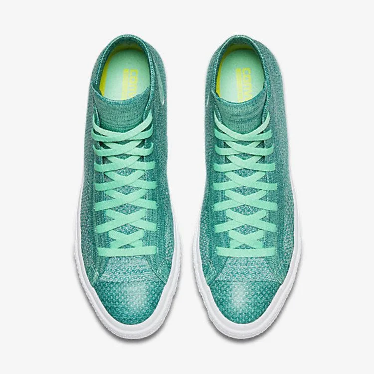 Krossovki-Converse-Chuck-Taylor-All-Star-Flyknit-Hi-Green-Glow-1