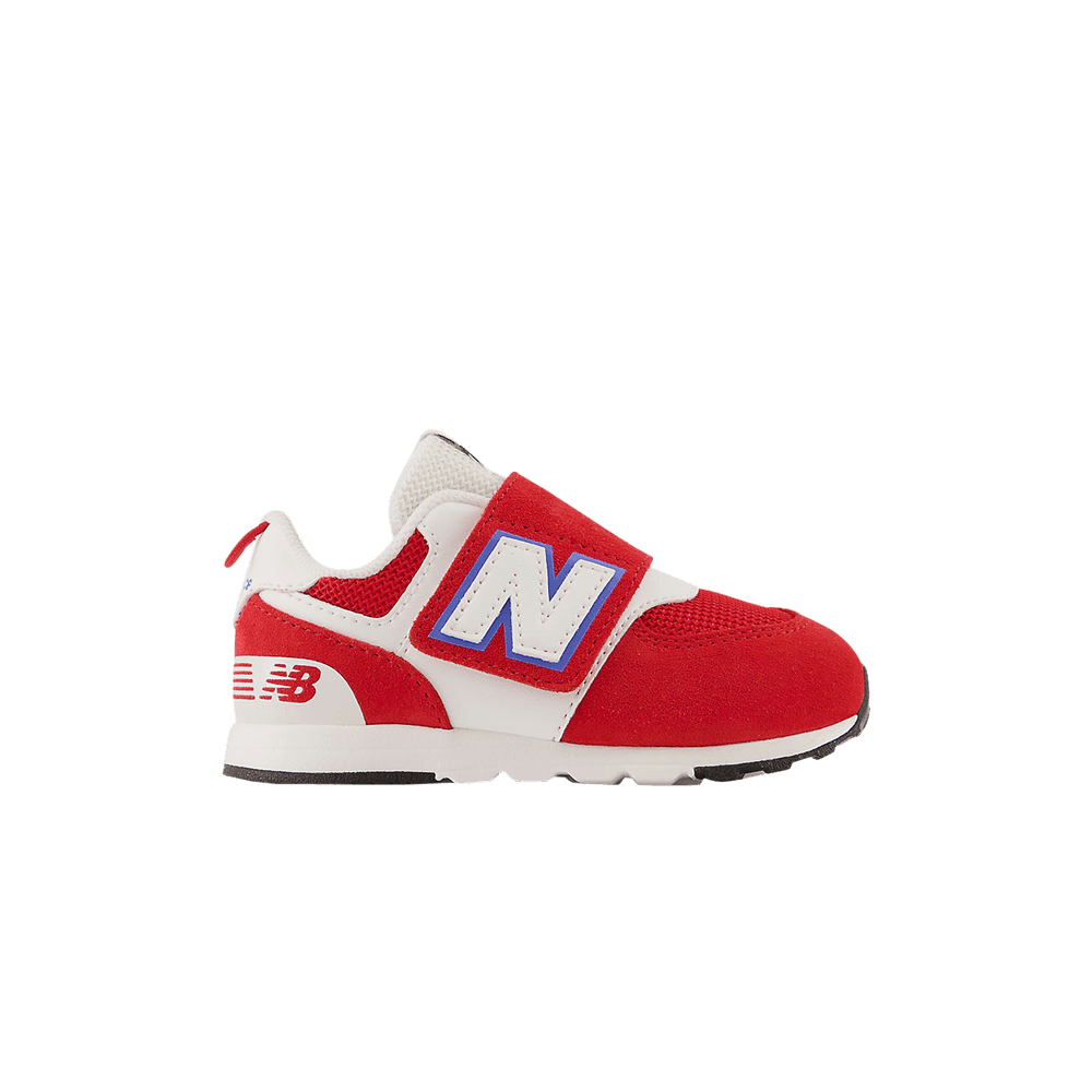 Кроссовки New Balance 574 New-B Hook & Loop Toddler Wide 'Team Red'