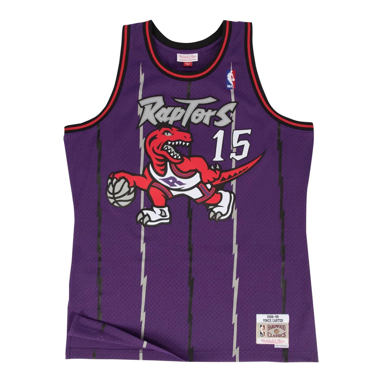 1998-99-Toronto-Raptors-Vince-Carter-15-Swingman-Hardwood-Classics-Purple-Jersey-9