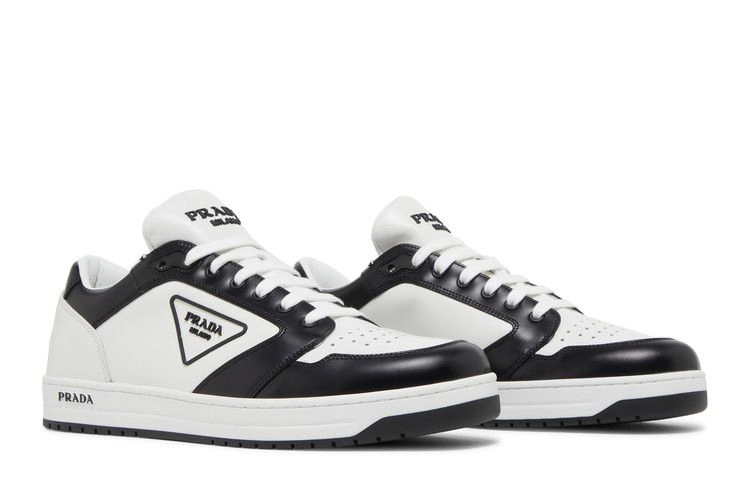 Кроссовки Prada New Avenue Leather Low 'White Black'