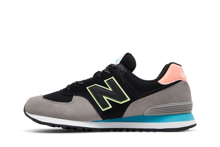 Кроссовки New Balance 574 'Black Paradise Pink'