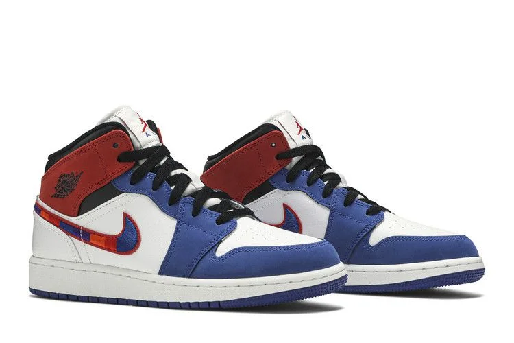 Krossovki-Air-Jordan-1-MID-SE-GS-Multicolored-Swoosh-7