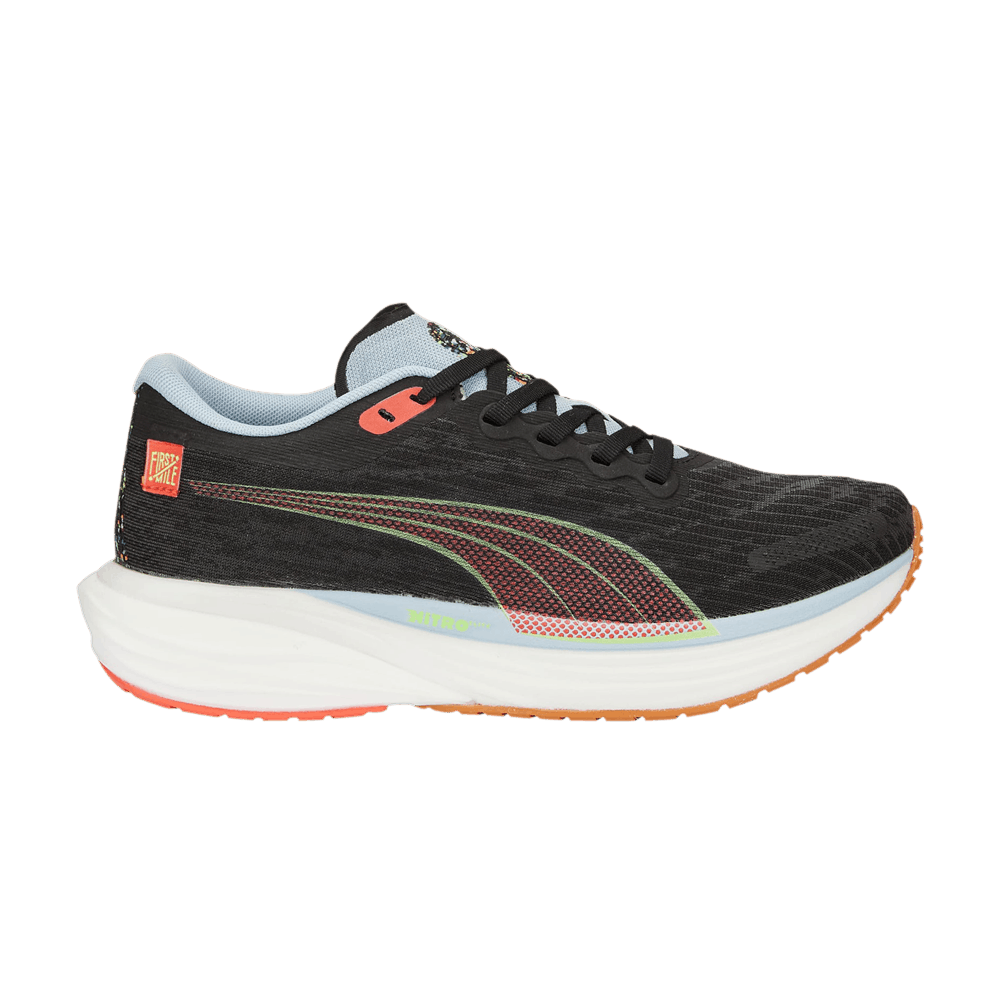 Кроссовки First Mile x Puma Wmns Deviate Nitro 2 'Black Fizzy Apple'