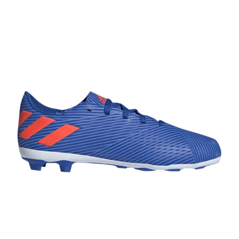 Krossovki-Adidas-Nemeziz-Messi-19.4-FxG-J-Football-Blue-Solar-Red