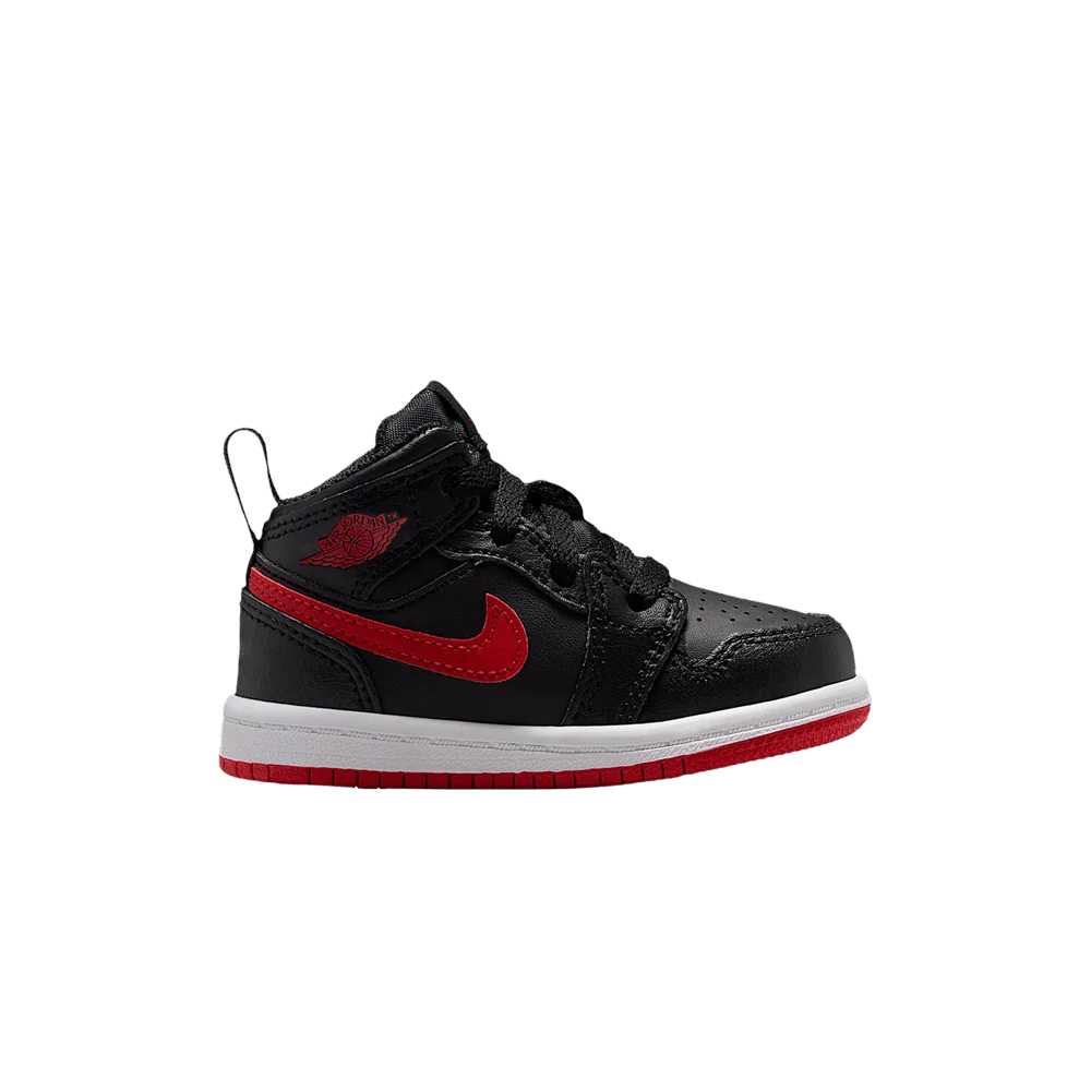 Krossovki-Air-Jordan-1-Mid-TD-Black-White-University-Red