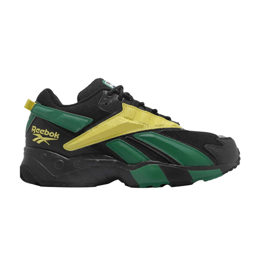 Кроссовки Reebok INTV 96 'Black Basil Green'