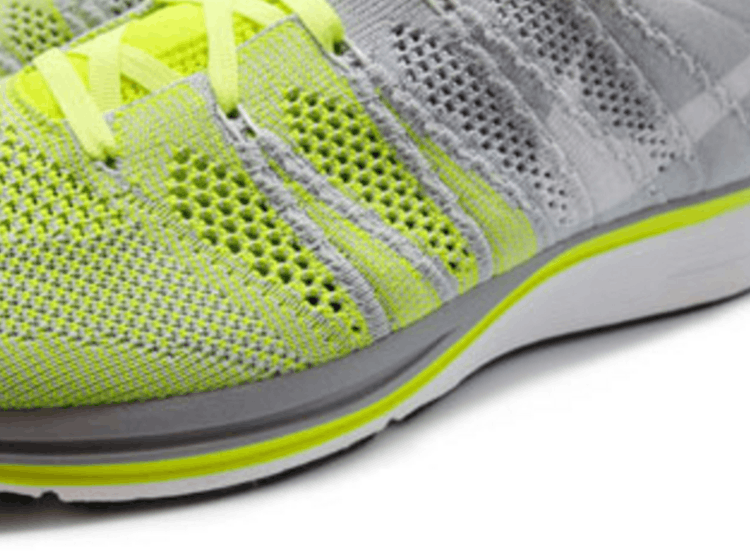 Кроссовки Nike Flyknit Trainer + 'Volt White'