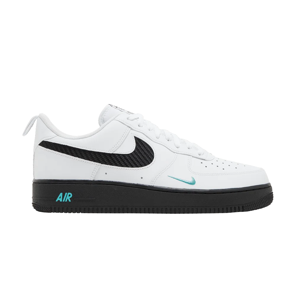 Krossovki-Nike-Air-Force-1-07-White-Black-Teal