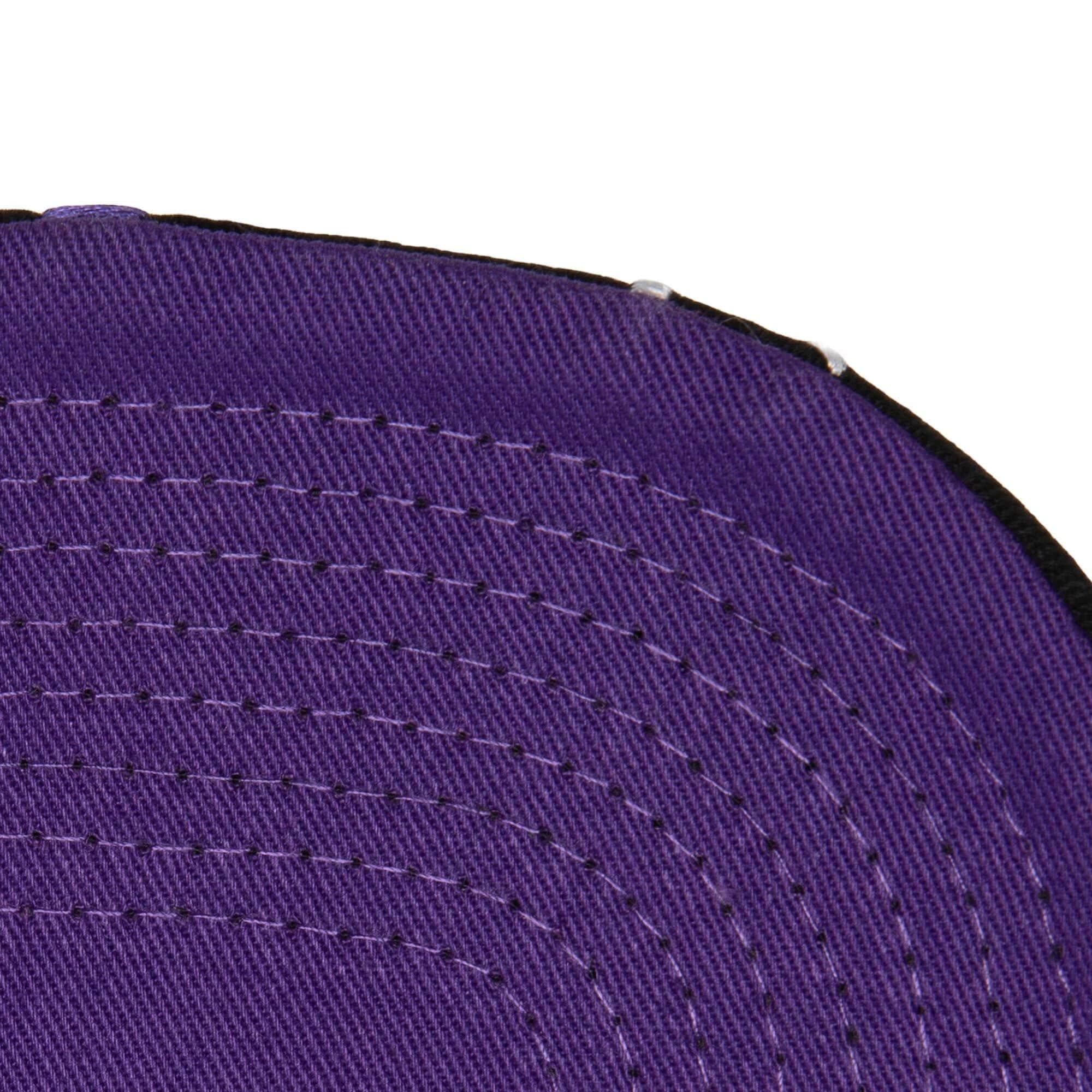 Бейсболка Mitchell & Ness Burst Deadstock Snapback Los Angeles Lakers Hat