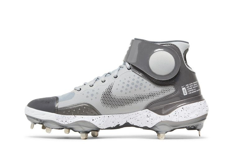 Кроссовки Nike Alpha Huarache Elite 3 Mid 'Light Smoke Grey'