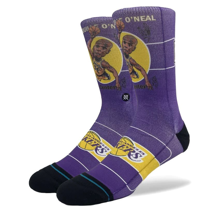 Спортивные носки Shaquille O’Neal Los Angeles Lakers Retro Big Head NBA Socks