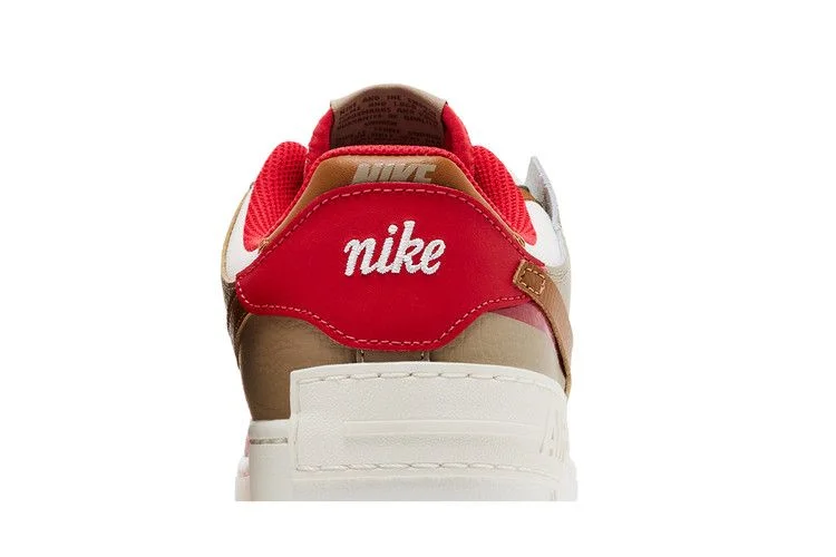 Кроссовки Nike Wmns Air Force 1 Shadow 'Phantom Fire Red Khaki'