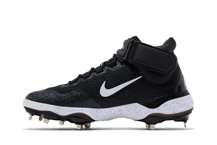 Кроссовки Nike Alpha Huarache Elite 4 Mid 'Black Dark Smoke Grey'