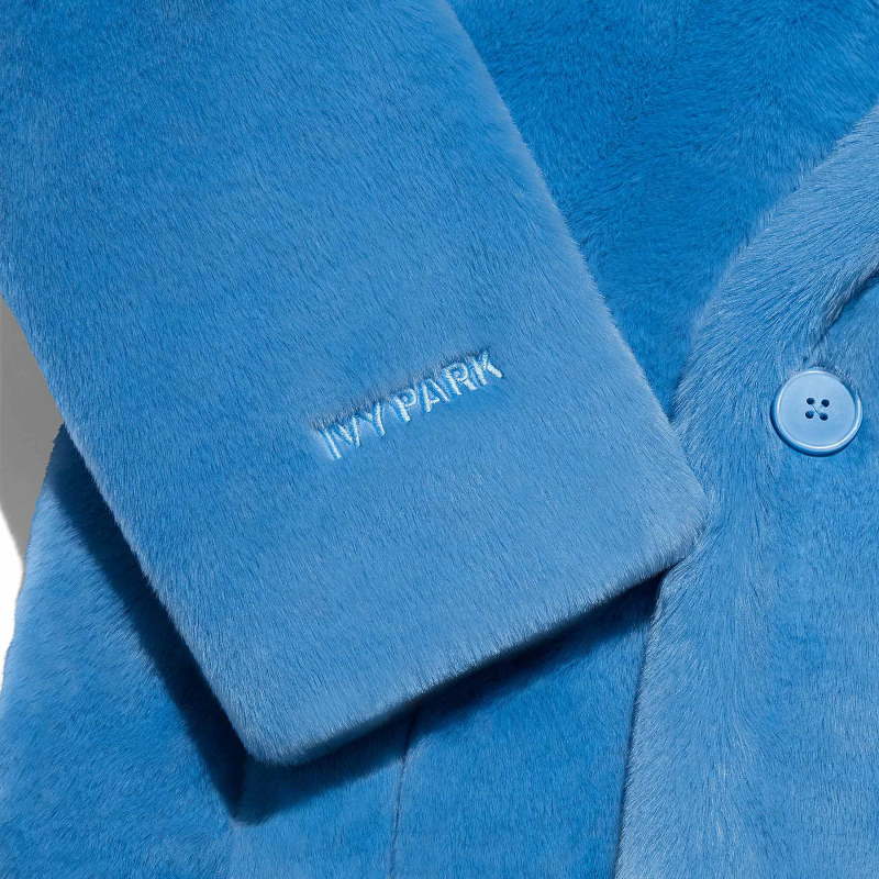 Пальто adidas Ivy Park Faux Fur Coat (All Gender) Light Blue