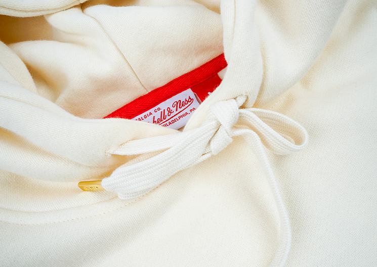 Худи GRAF&WU x Mitchell & Ness Cream Red Hoodie