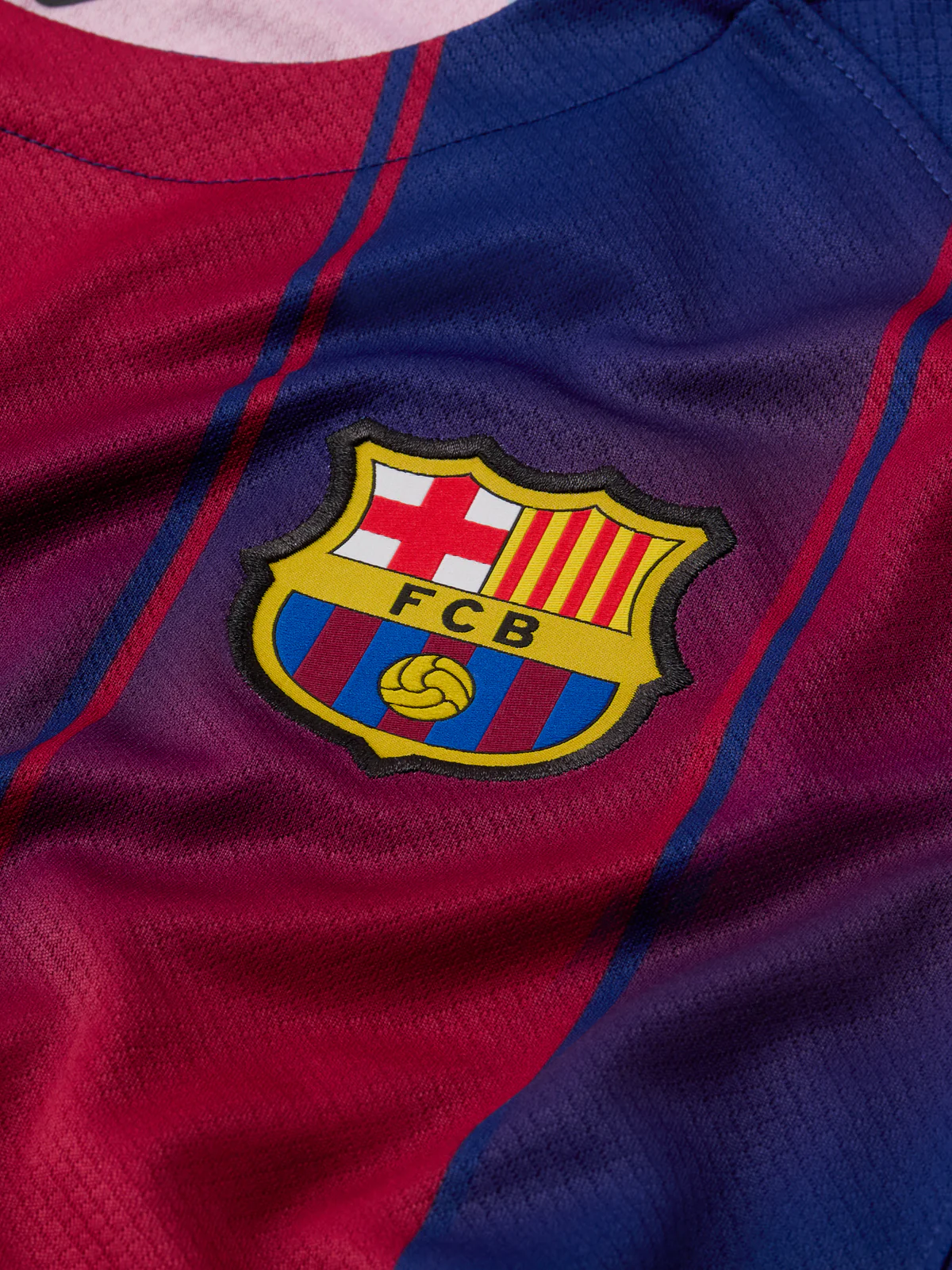 Детское футбольное джерси FC Barcelona 25/26 UCL or La Liga home jersey R. ARAUJO