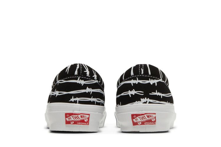 Кроссовки Vans OG Classic Slip-On LX 'Barbed Wire - Black'