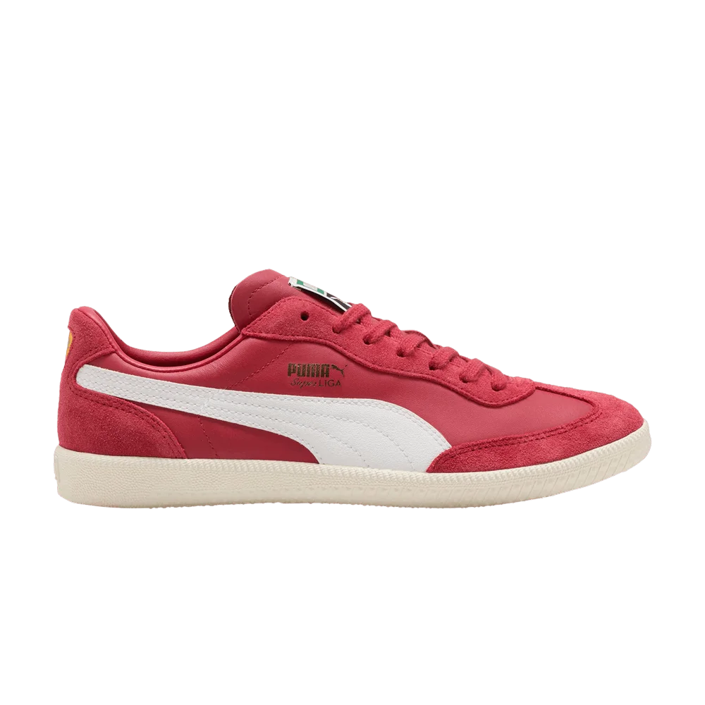 Кроссовки Puma Super Liga OG Retro 'Club Red Warm White'