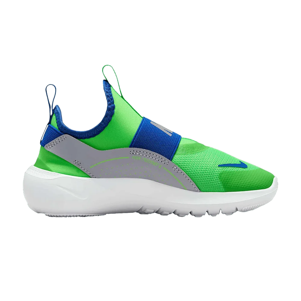 Krossovki-Nike-Flex-Runner-4-PS-Green-Strike-Game-Royal