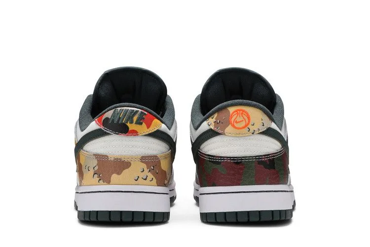 Кроссовки Nike Dunk Low SE 'Sail Multi-Camo'