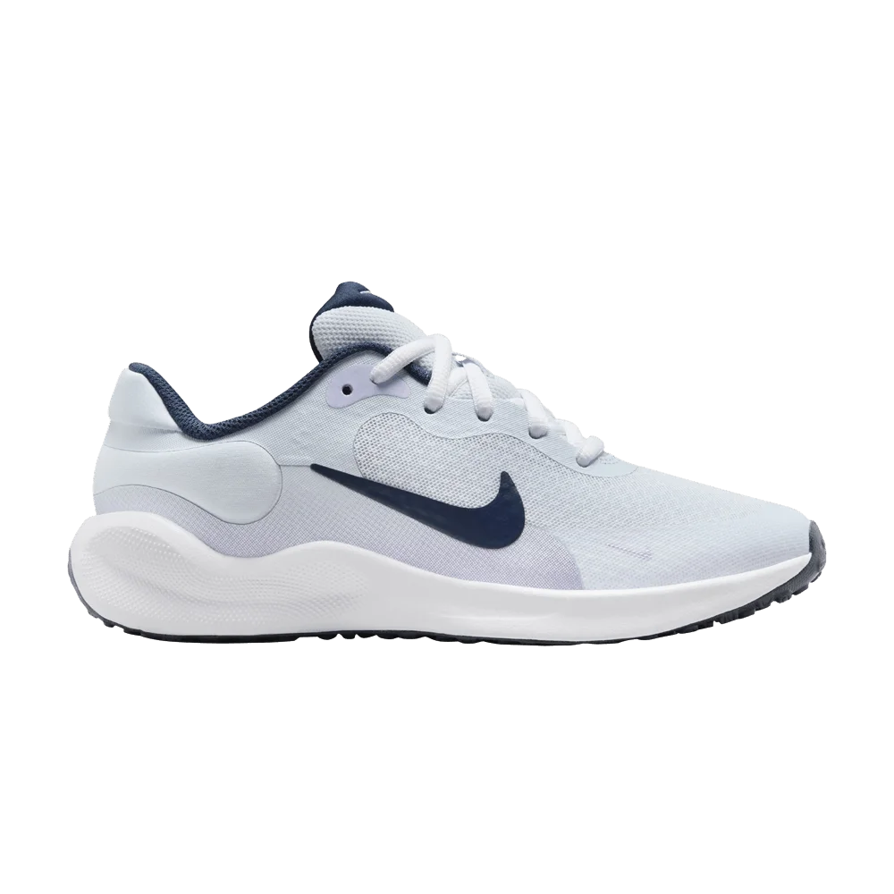 Кроссовки Nike Revolution 7 GS 'Football Grey Midnight Navy'