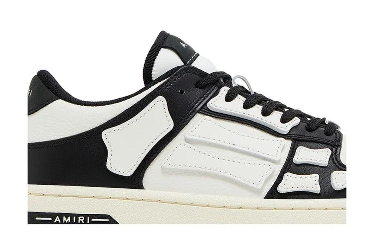Кроссовки Amiri Skel Top Low 'Black White' 2023