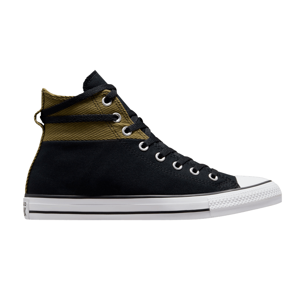 Кроссовки Converse Chuck Taylor All Star High 'Crafted Patchwork - Black Cosmic Turtle'