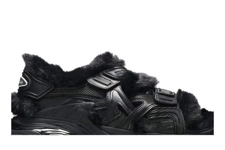 Сандалии Balenciaga Wmns Furry Sandal 'Black'