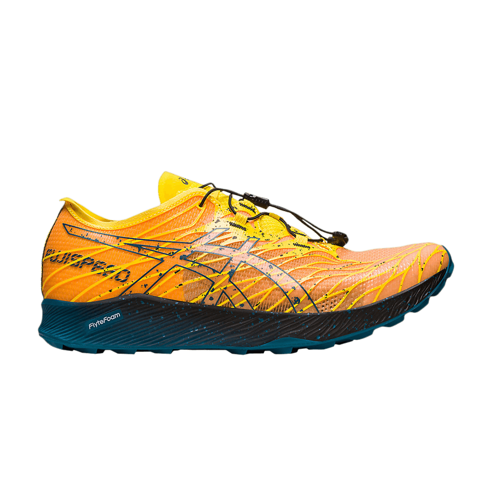 Кроссовки ASICS Fuji Speed 'Golden Yellow Ink Teal'
