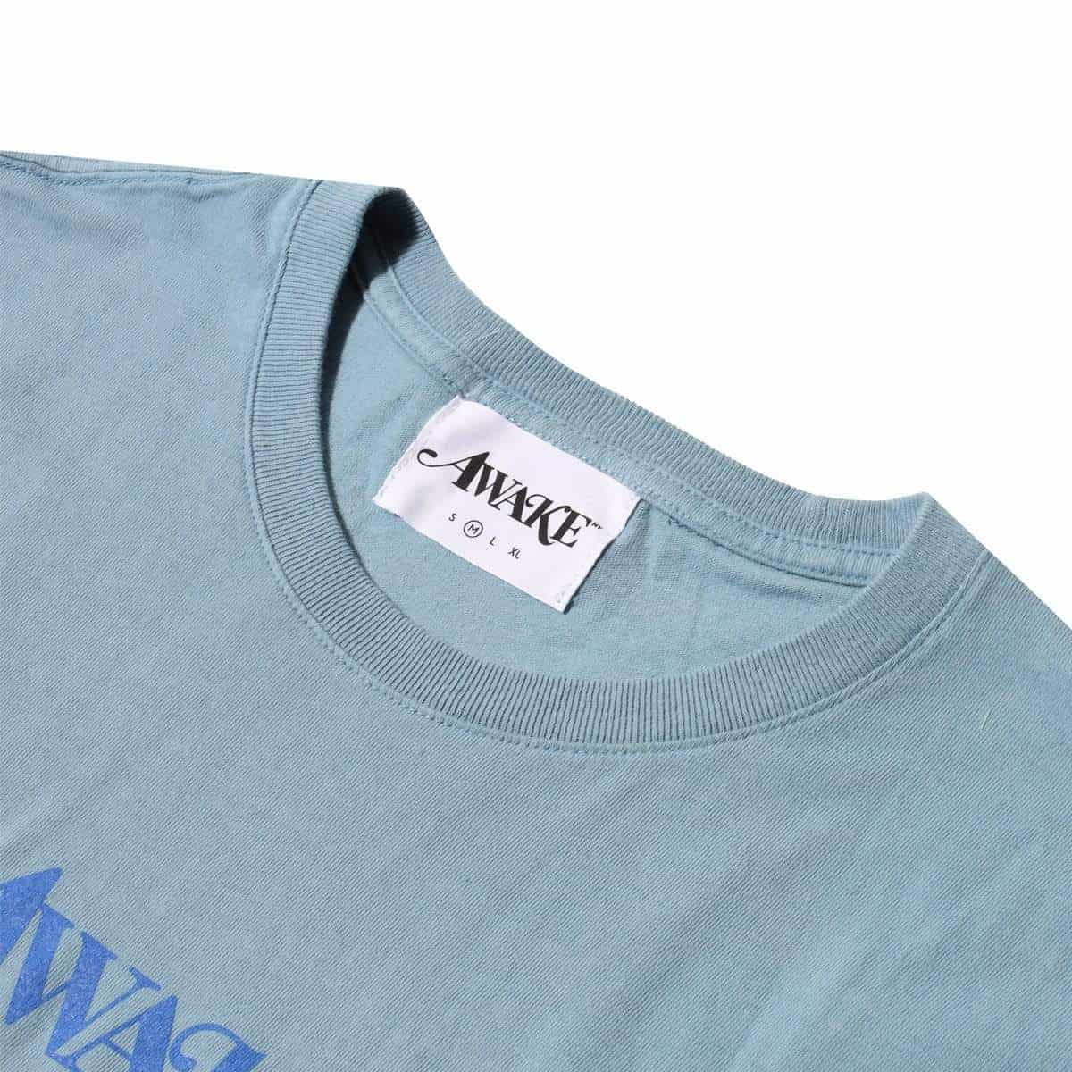 Футболка Awake Classic Logo Tee Washed Blue