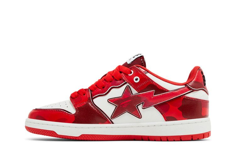 Кроссовки BAPE Sk8 Sta #1 M2 'Red'