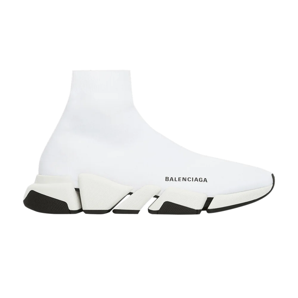 Krossovki-Balenciaga-Speed-2.0-Sneaker-White-Black