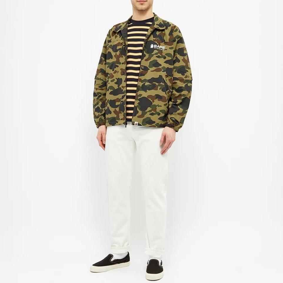 Куртка BAPE 1st Camo Classic Rain Jacket Green