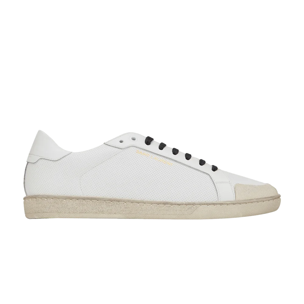 Krossovki-Saint-Laurent-Court-Classic-SL39-Low-Optic-White
