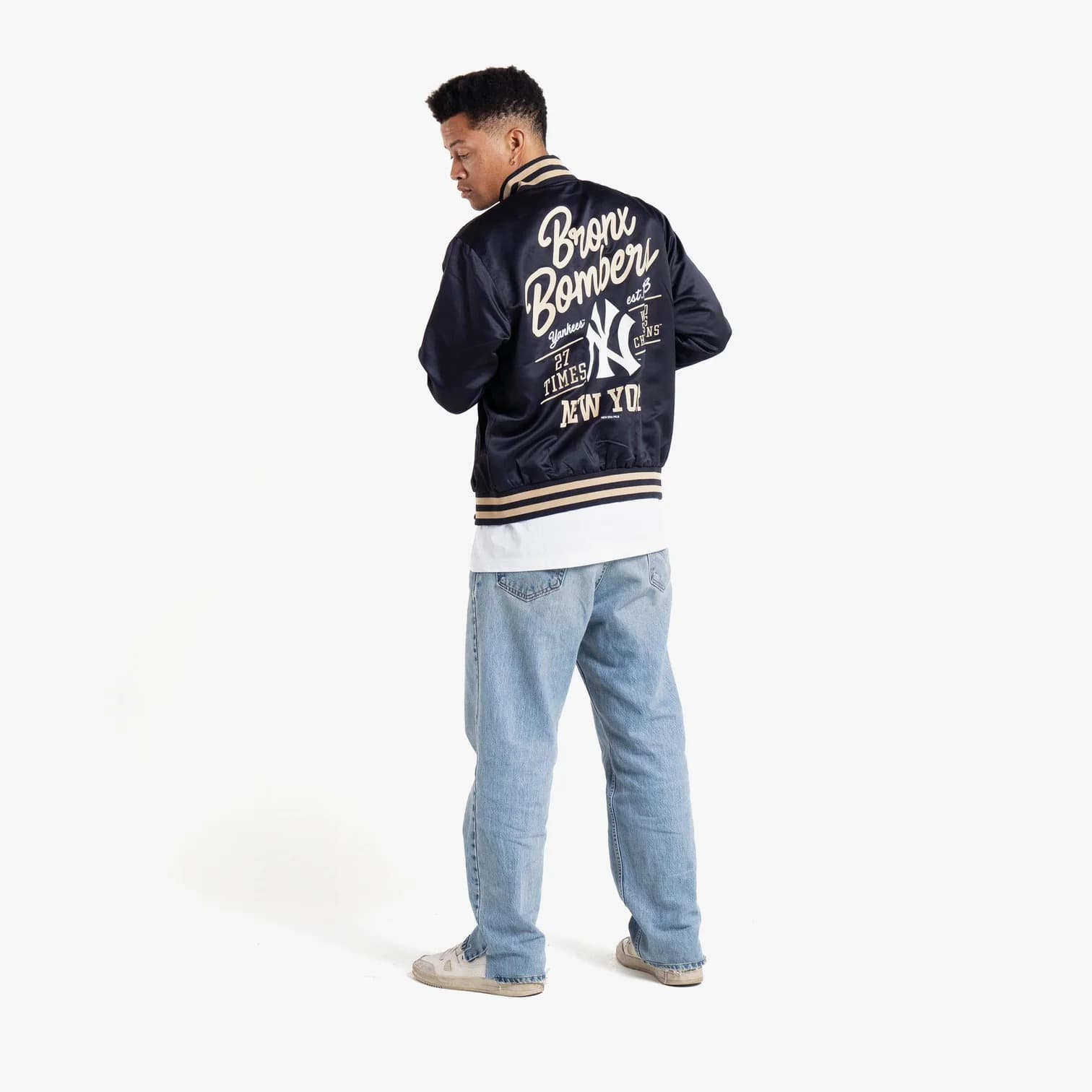 Сатиновая Куртка New Era New York Yankees MLB Lightweight Satin Jacket