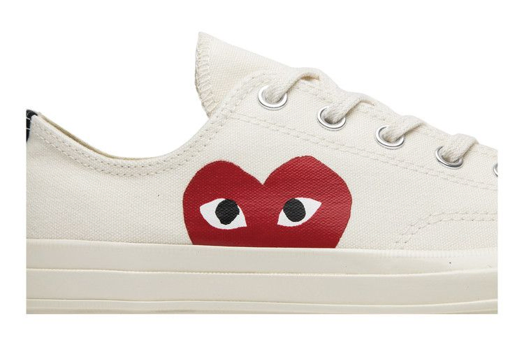 Кроссовки Comme des Garçons Play x Converse Chuck 70 Low 'Milk'