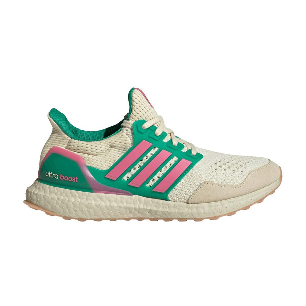 Кроссовки adidas Wmns UltraBoost 1.0 'Off White Pink Fusion Court Green'